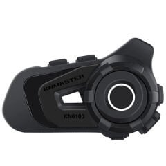 Knmaster KN6100 Kask İnterkom Bluetooth Kulaklık Seti Siyah