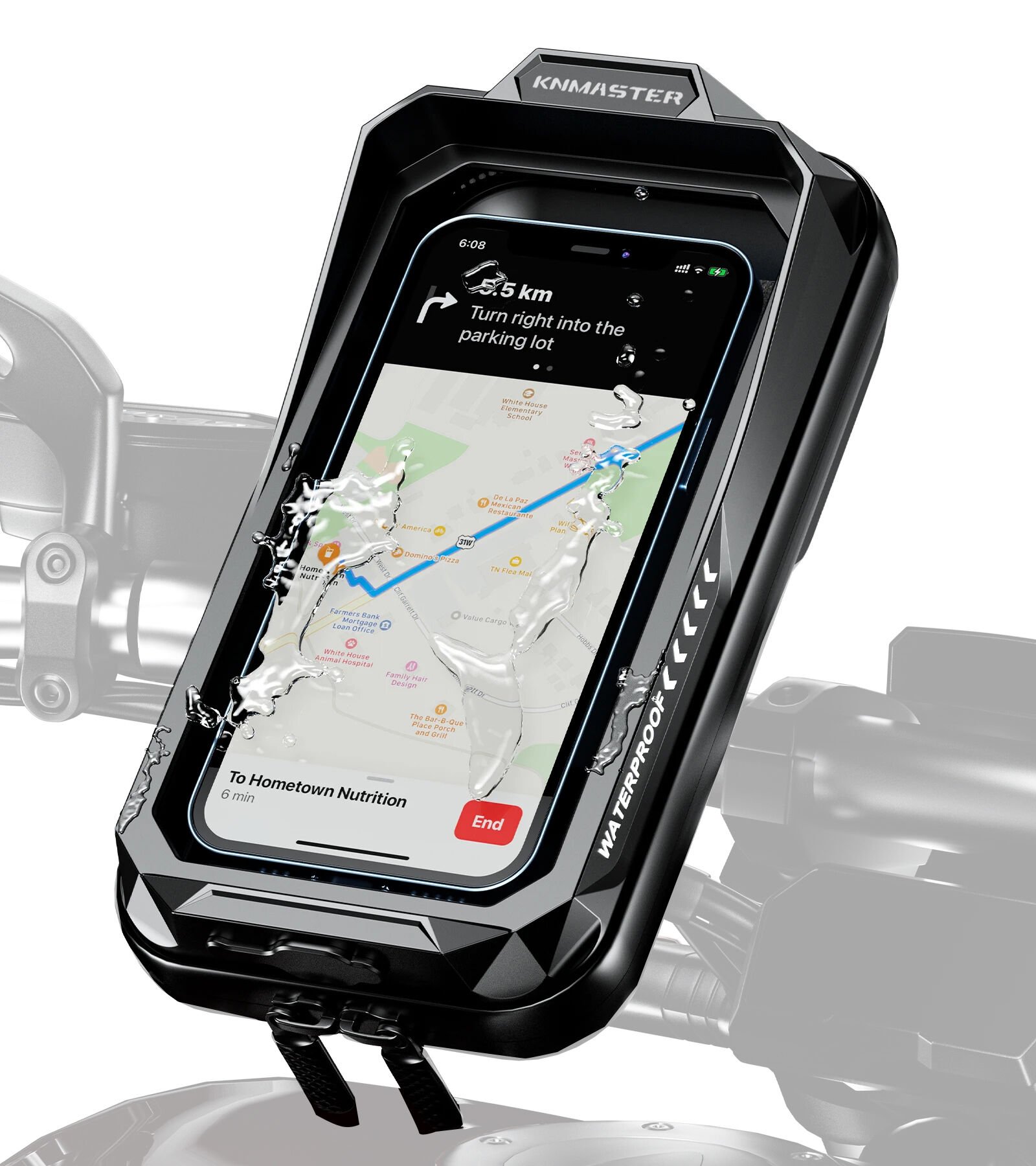 Knmaster TT-850 Su Geçirmez Telefon Tutacağı