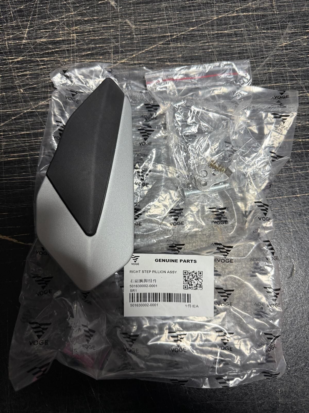 Voge Sr1 Yolcu Basamağı Sağ