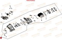 Voge 525 Serisi Hava Filtresi (DS625X)