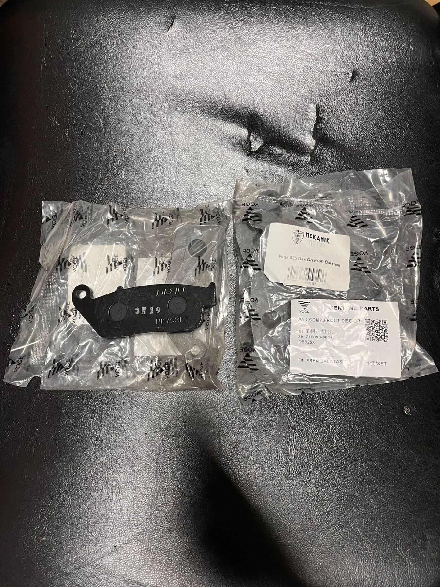 Voge 525 Dsx Ön Fren Balata Seti