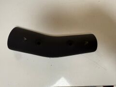 Yuki Storm 125 Egzoz Dekor Kapağı Küçük Metal