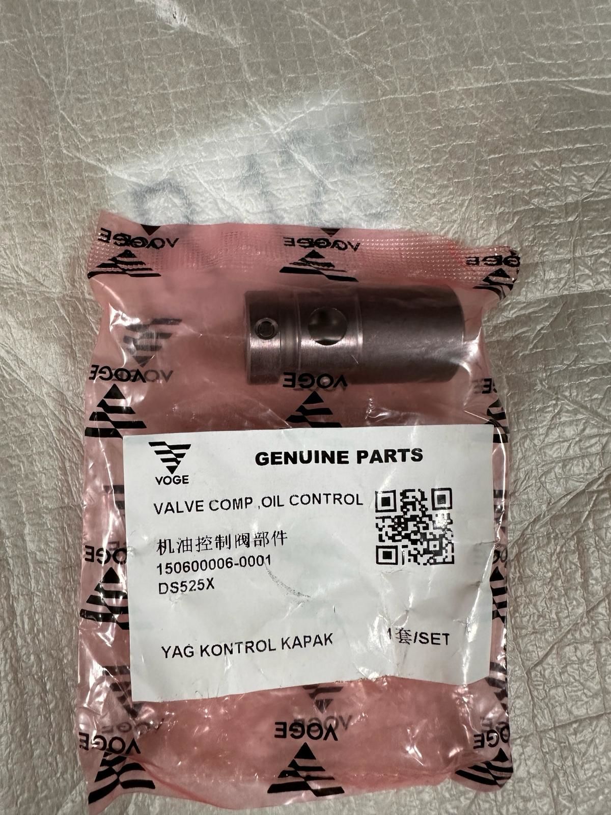 Voge 525 Dsx Yağ Basınç Emniyet Valfi