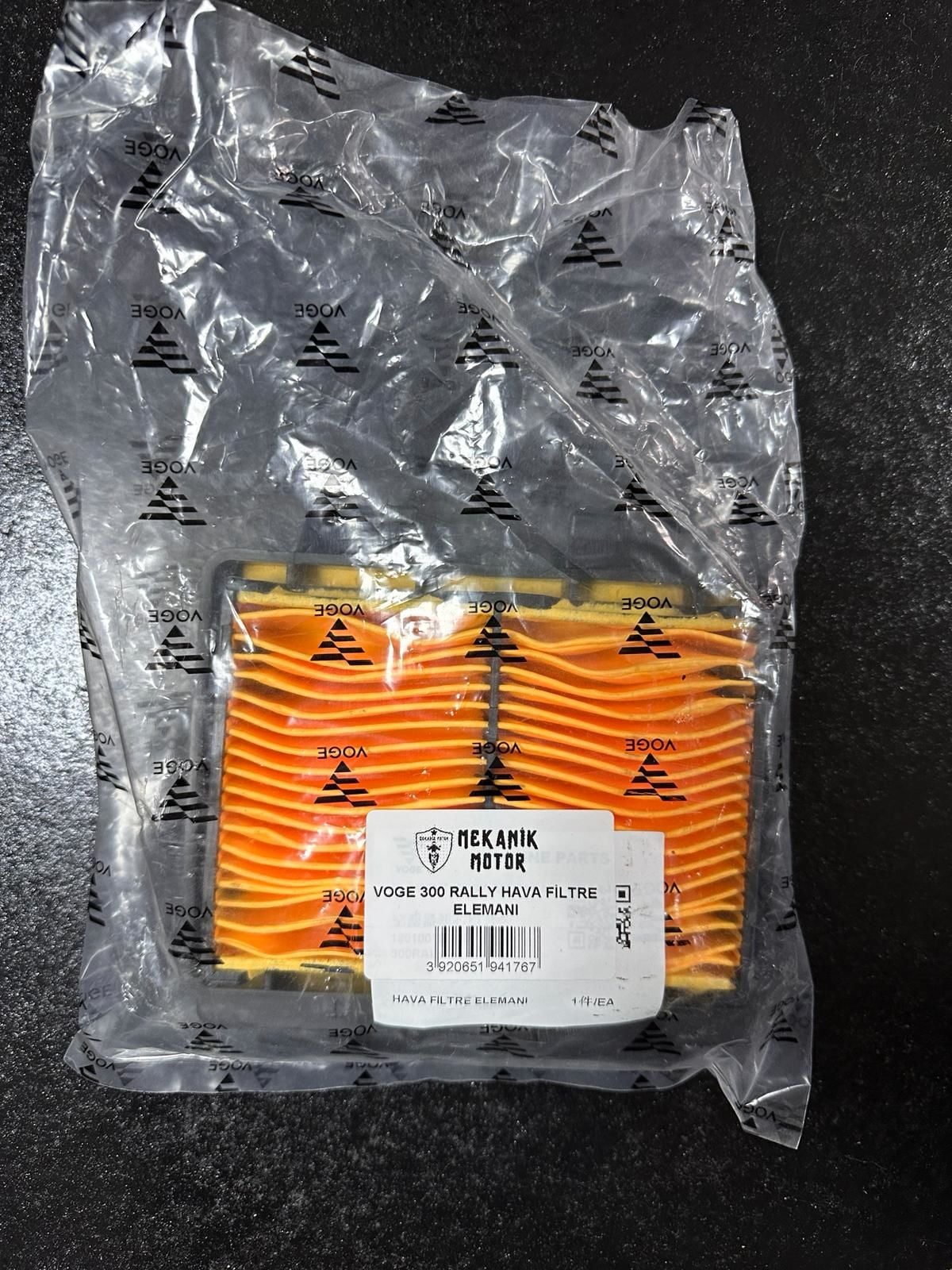 VOGE 250-300 Rally Hava Filtresi