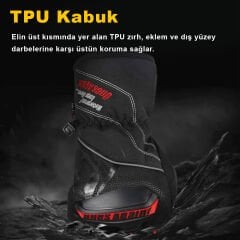 ONES AGAIN MG01 Kışlık Siyah Eldiven