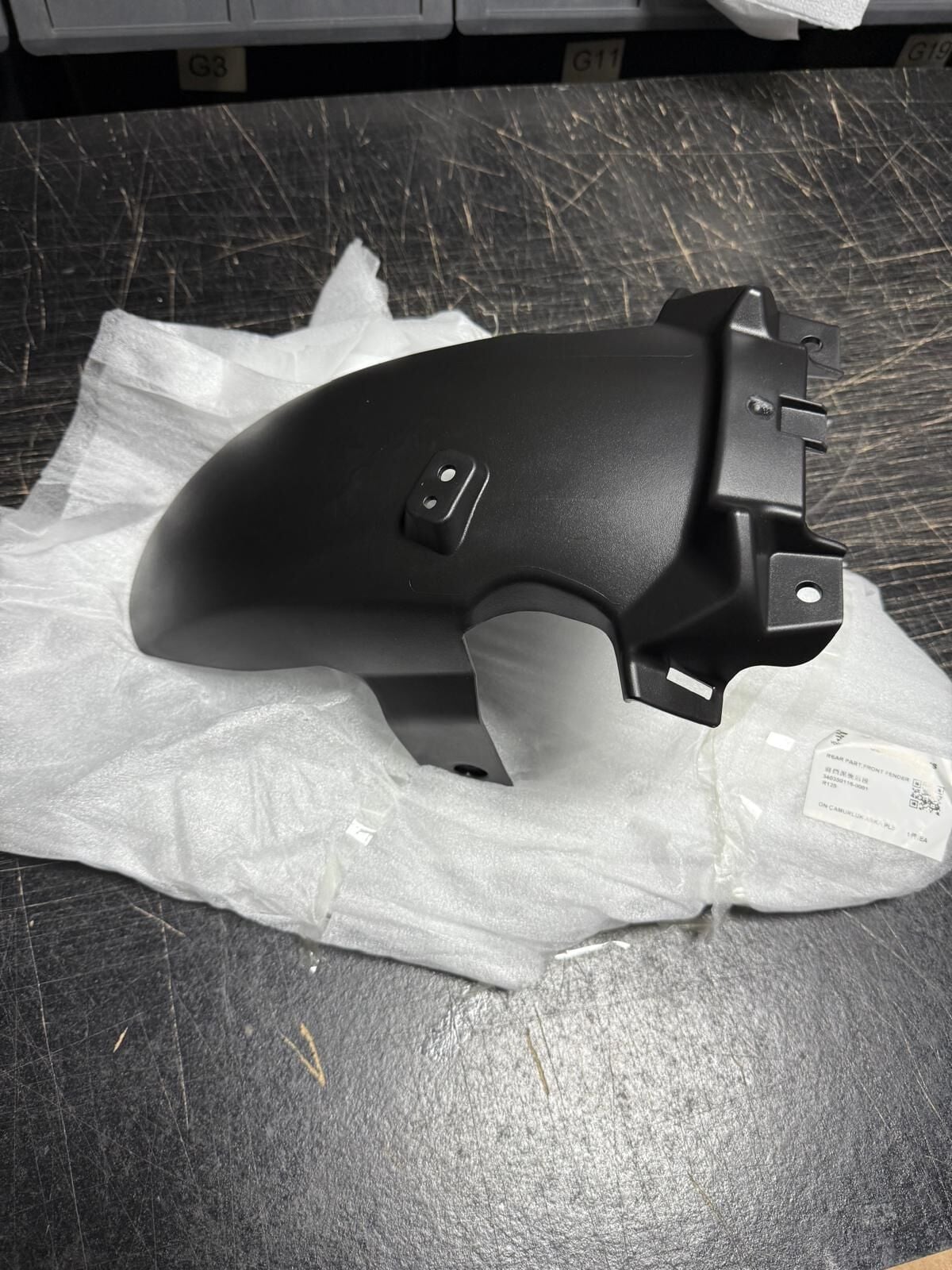 Voge R125 Ön Çamurluk Arka Gövdesi