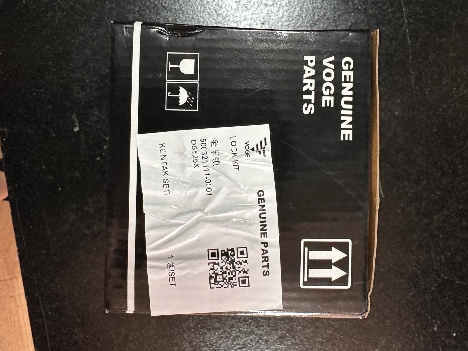 Voge 525 Dsx Kontak Seti Çanta Kilitleri Dahil