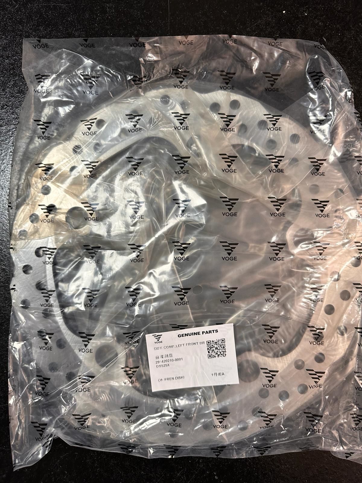 Voge 525 Dsx Ön Fren Diski