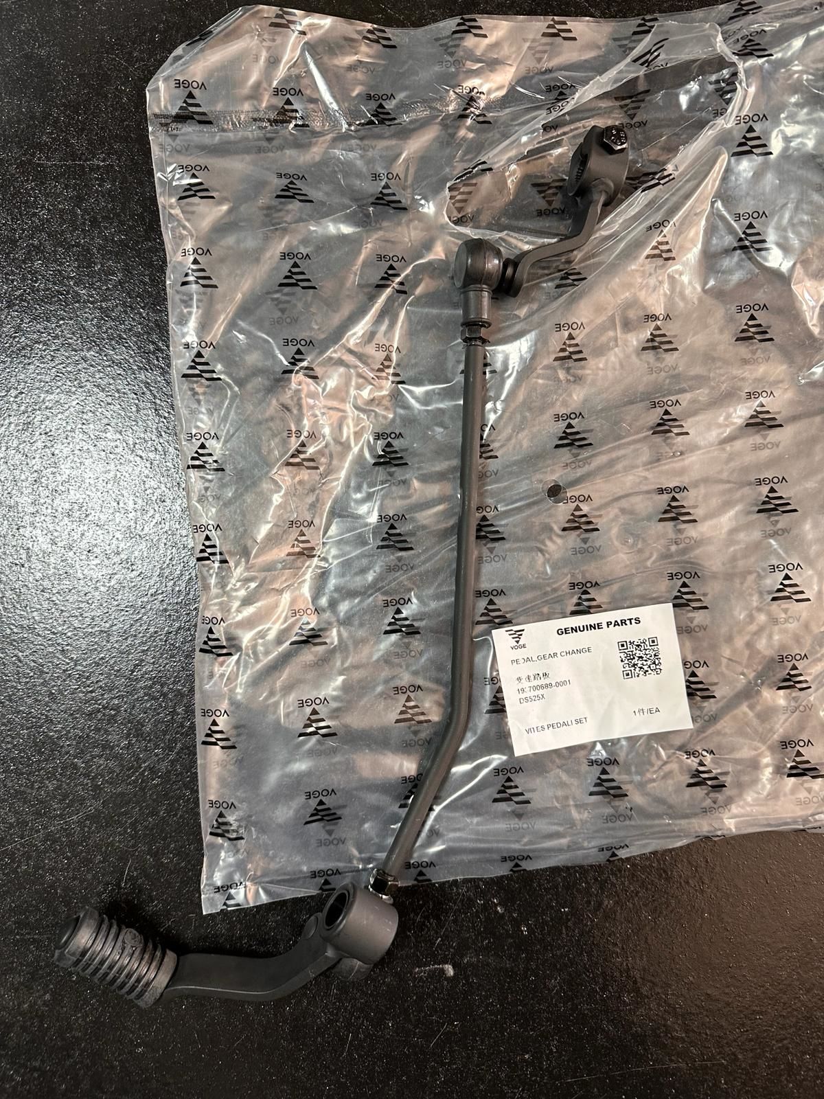 Voge 525 Dsx Vites Pedalı Set