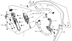 Voge 525 Dsx Radyatör Kapağı