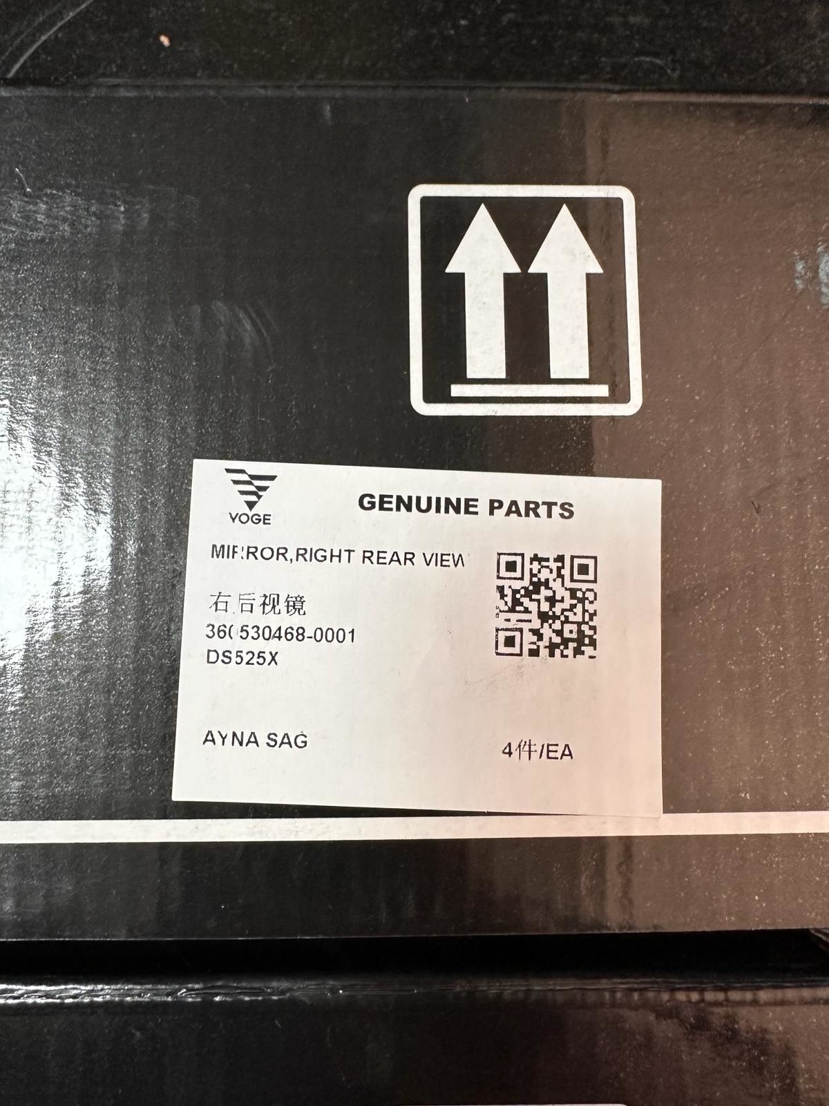 Voge 525 Dsx Ayna Sağ