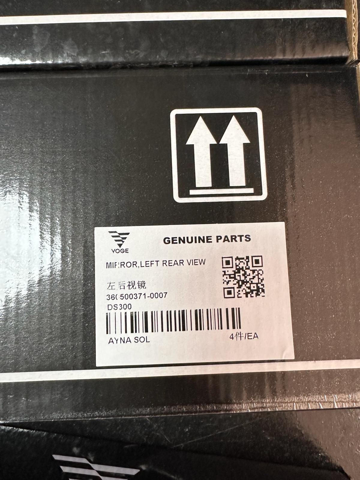 Voge 300 Ds Ayna Sol